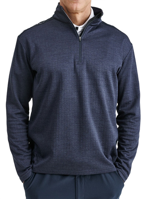 Sunningdale Men's Half-zip Sweater Navy image 18