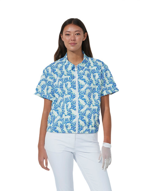 Jaguar Half Sleeve T-Shirt Wind Jacket PS26 image 1