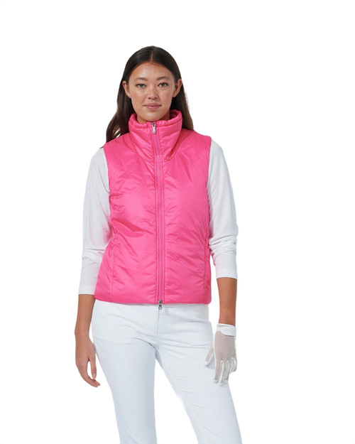 Thin Radiant Pink Padded Vest image 1