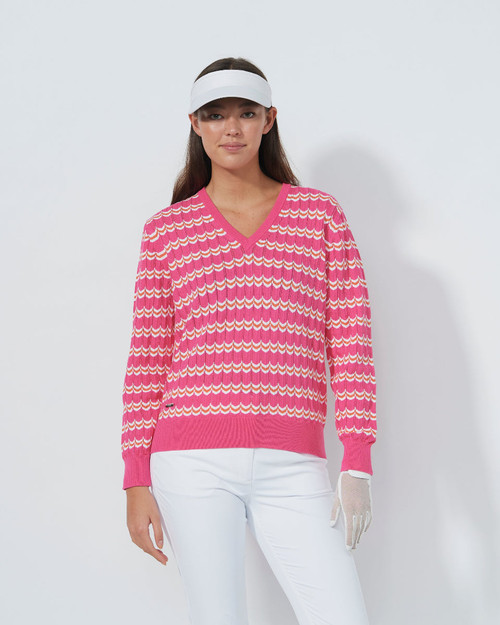 Wave Radiant Pink Sweater PS26 image 1