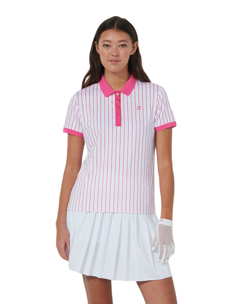 Club Radiant Pink Short Sleeve Polo Shirt image 1