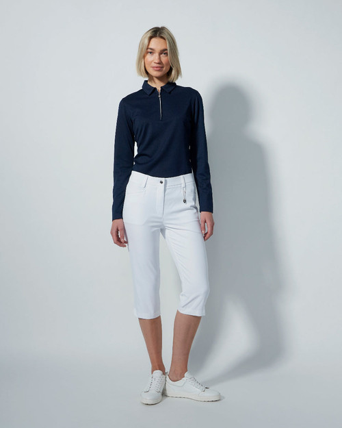 Lyric White Capris V2 image 1