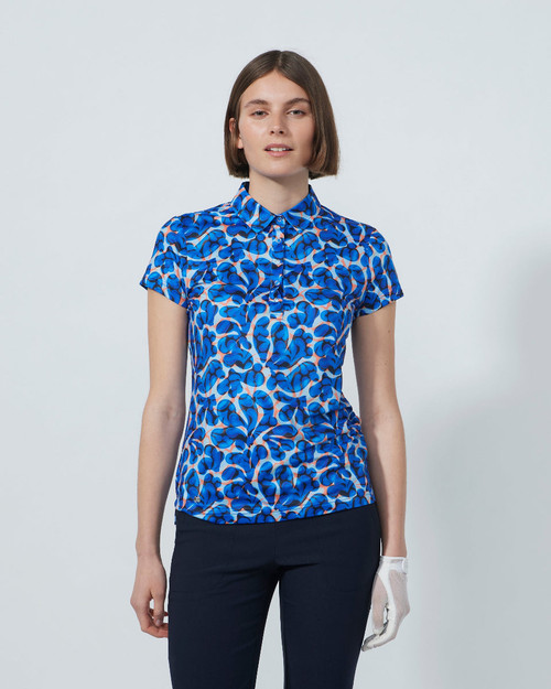 Sheermotion Cap Sleeve Polo Shirt PS26 Organic Illusion image 4