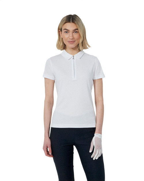 Peoria Short Sleeve Polo Shirt PS26 White image 1