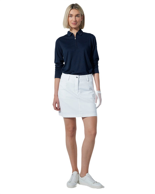 Lyric White Long Skort V2 image 1