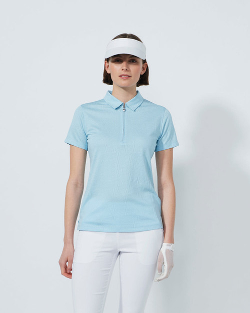 Peoria Short Sleeve Polo PS26 Breezy Blue image 1