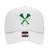 Green Golf Tees and Bow Trucker Hat image 1