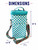 Beverage Cooler Bag | Bali | Teal and Floral image 4