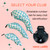 Bali Women’s Golf Club Headcovers – Teal & White Check image 6