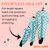 Bali Women’s Golf Headcover Set | Teal & White Check image 5
