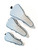 Capri Women’s Golf Club Headcovers – Blue Geometric image 1