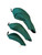 Versailles and Maldives | Forest Green Golf  Headcover Set image 3