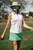 Kelly Green Be An Athlete Skort - GolftiniSkorts