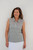 Sheer Sleeveless Golf Shirt Dove image 1