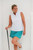 Sleeveless Mock Golf Shirt White image 1