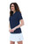 Short Sleeve Golf Polo Shirt Navy image 1