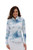 Long Sleeve Mid Layer Golf Shirt Clouds image 1