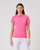 Peoria Radiant Pink Short Sleeve Polo Shirt image 1
