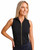NYM Full Zip Polo Black-Gold image 6