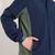Mens Links Stretch Rain Jacket Navy/Forest image 13