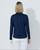 Cholet Dark Navy Full Zip Midlayer Jacket image 2