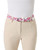Giselle Radiant Pink Argyle Braided Elastic Belt image 1