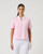Cropped Prism Pink Short Sleeve Polo Shirt image 1