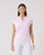 Itami Prism Pink Striped Cap Sleeve Polo Shirt image 1