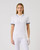 Awara White Knit Short Sleeve Polo image 1