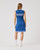 Awara Mid Blue Knit Sleeveless Dress image 2