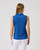 Peoria Mid Blue Sleeveless Polo Shirt image 2