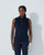 Fairway Dark Navy Sleeveless Polo Shirt image 1