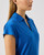 Bella Birdie Mid Blue Cap Sleeve Polo Shirt image 3