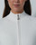Rib White Zip Cardigan image 3