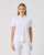 Terry Touch White Short Sleeve Polo Shirt image 1