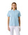 Terry Touch Breezy Blue Short Sleeve Polo Shirt image 1