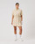 Acerra Oyster Beige Short Sleeve Dress image 1