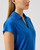 Bella Birdie Mid Blue Cap Sleeve Polo Shirt image 3