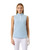 Kim Breezy Blue Sleeveless Polo Shirt image 1