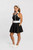 Vita Contrast Dress Black image 7