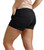 The Rae Pleated Shorts Black image 5