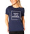 Make it a Double Tee Navy image 2