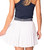 The Rae Pleated Skirt White image 10