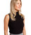 Seville Ribbed Mock Neck Black image 7
