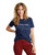 Golfing Wife Tee Navy image 5