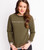 Chasing Birdies Quilted Sweatshirt image 1