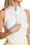 Latah Polo White-Gold Buttons image 11