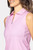 Golftini Rosé Sleeveless Cool Girl Polo