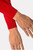 Golftini Red Stretch V-Neck Sweater