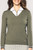 Golftini Olive Stretch V-Neck Sweater